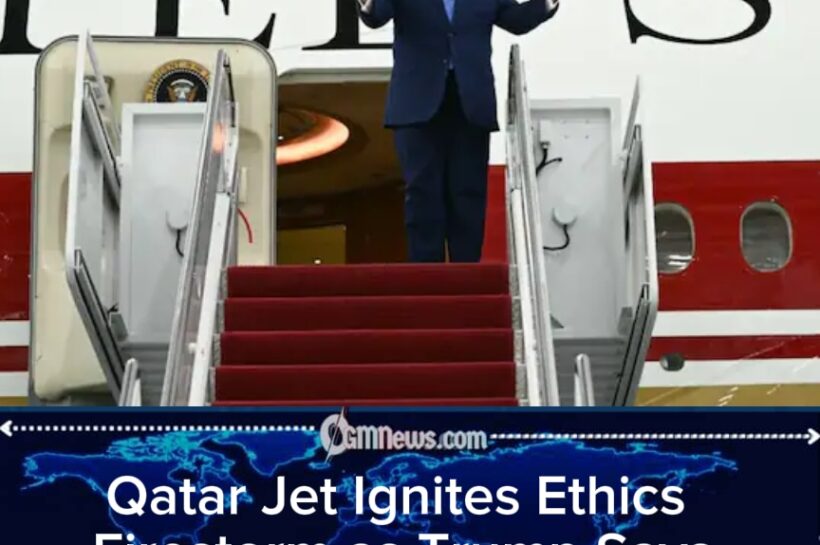 Qatar Jet Takes Off While Ethics Debate Refuses to Land: Trump's First Flight Ignites Washington's Newest Political Storm