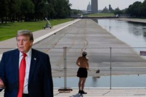 Trump’s Reflecting Pool Mystery: The Famous Water Landmark Takes Another “Dry Run” Before Grand Return