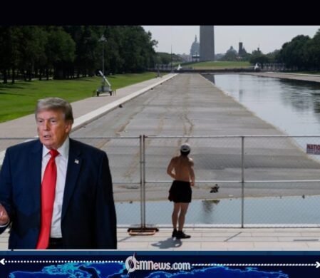 Trump’s Reflecting Pool Mystery: The Famous Water Landmark Takes Another “Dry Run” Before Grand Return