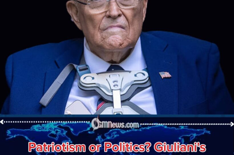Former New York City Mayor Rudy Giuliani Calls for Unapologetic Patriotism During America's 250th Anniversary