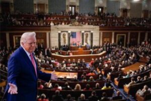 Senate Hands Trump a Tariff Megaphone as Russia Sanctions Race Through Capitol