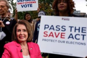 SAVE Act Debate Explodes as Pelosi Accuses Republicans of Blocking Voters’ Voices