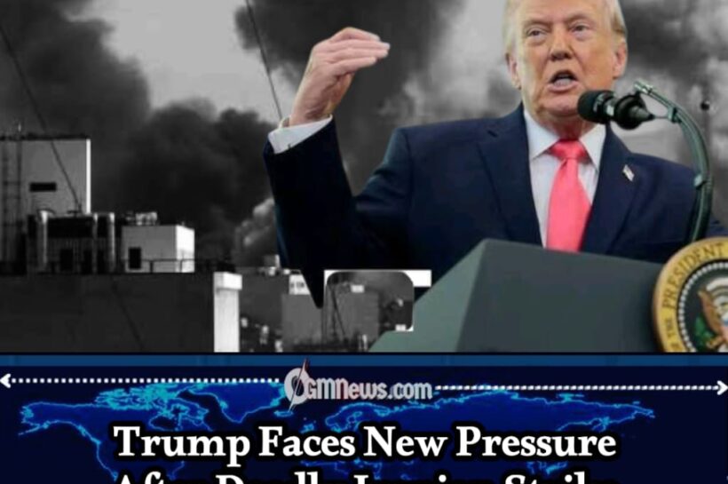 U.S. SERVICE MEMBERS: TRUMP CALLS DEATHS "A VERY SAD THING" AFTER DEADLY IRANIAN STRIKE IN JORDAN