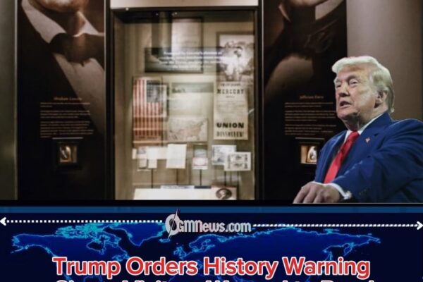 TRUMP’S HISTORY WARNING SIGNS: SMITHSONIAN VISITORS NOW GET A POLITICAL “PRE-MUSEUM EXPERIENCE” BEFORE SEEING THE MUSEUM