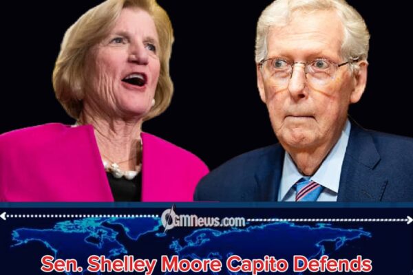 Sen. Shelley Moore Capito Breaks Silence on Mitch McConnell’s Health: “He’s Clear-Minded”