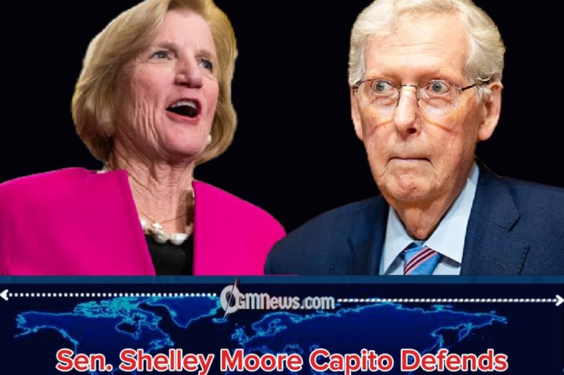 Sen. Shelley Moore Capito Breaks Silence on Mitch McConnell’s Health: “He’s Clear-Minded”
