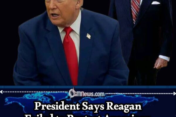 TRADE POLICY: TRUMP CRITICIZES RONALD REAGAN'S ECONOMIC LEGACY WHILE DEFENDING HIS OWN APPROACH
