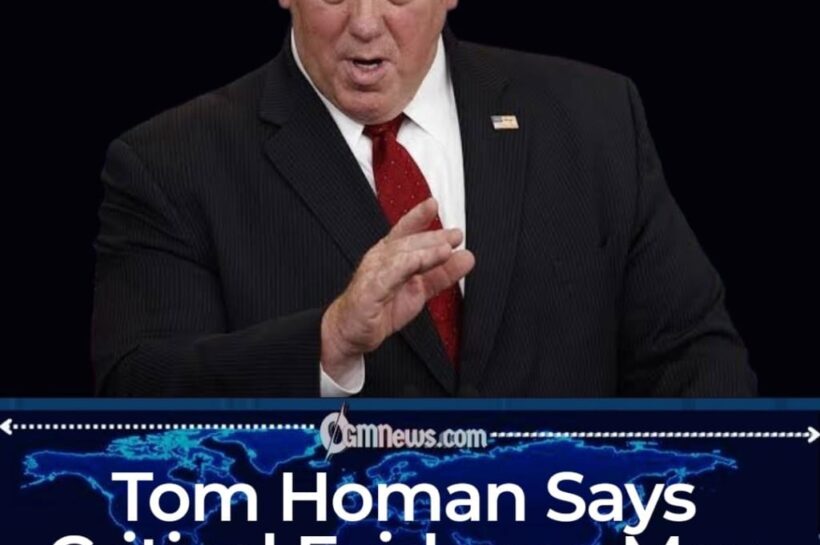 Tom Homan Says Lights and Sirens Could Be Key in Texas Shooting Investigation
