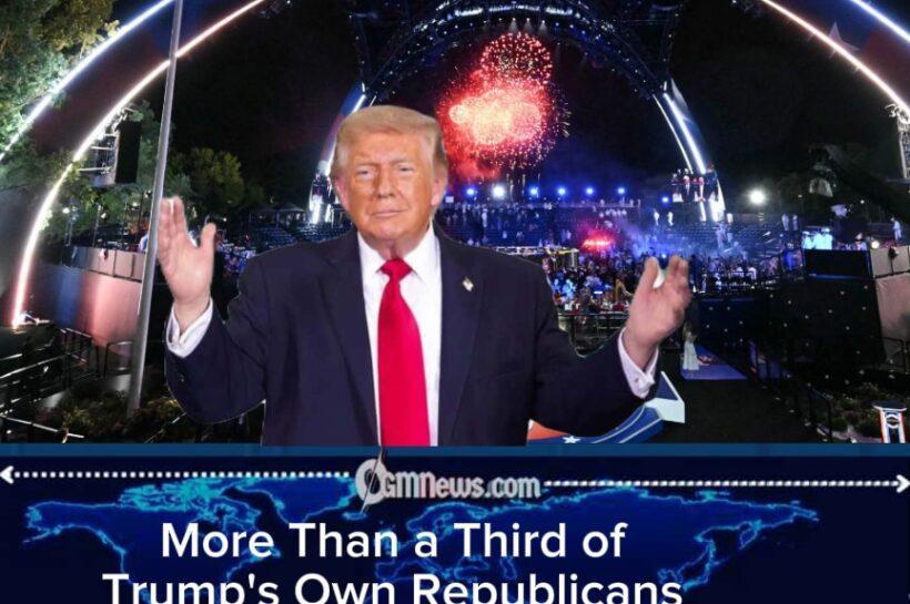 Trump’s July 4 Spotlight Sparks Backlash as Poll Suggests Even Many Republicans Want America’s Birthday to Take Center Stage