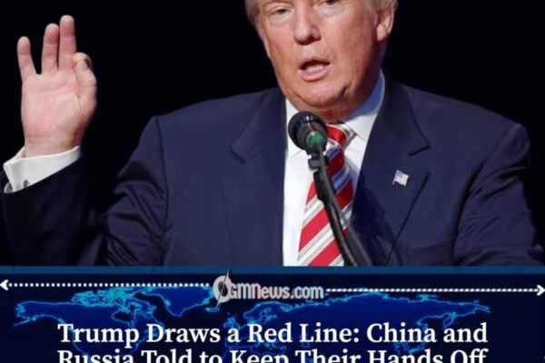 Trump Warns China and Russia Against Supporting Iran