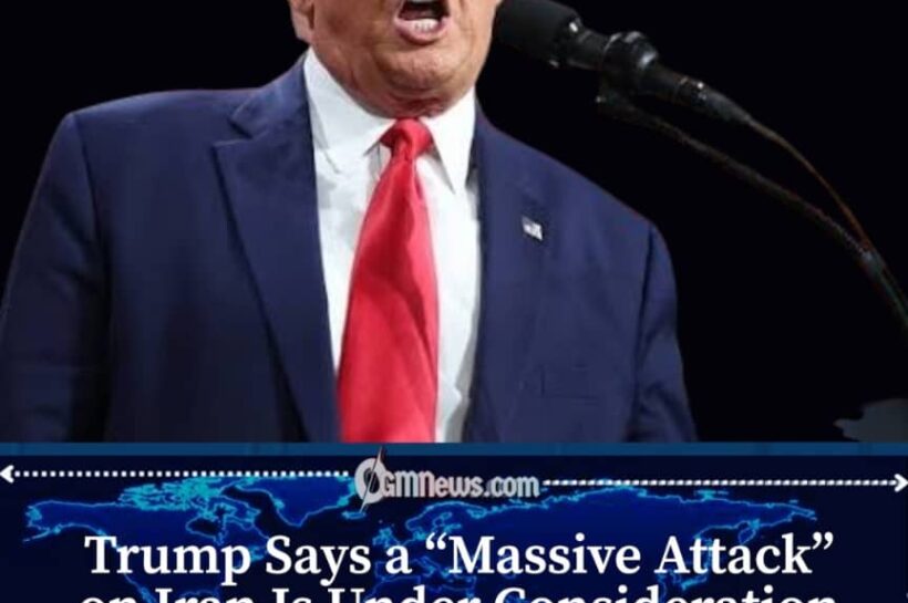 Trump Warns Iran While Military Options Remain on the Table