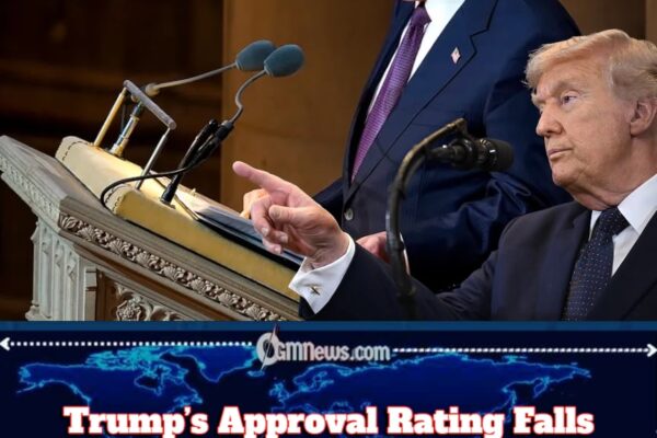 Trump’s Approval Rating Hits Rock Bottom as YouGov Poll Delivers a Political Warning to the White House