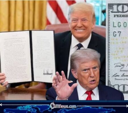 Trump Turns $100 Bill Fantasy Into Viral Political Firestorm With Signature-Stamped Currency Image