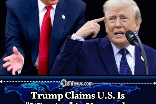 VENEZUELA: TRUMP DECLARES THE U.S. IS "WINNING" IN IRAN AND VENEZUELA AS HE TEASES MAJOR RESULTS AHEAD