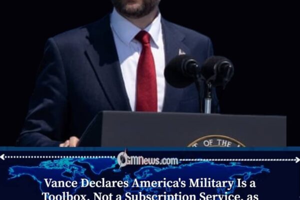 Vance Explains Why America Wants Focused Military Action