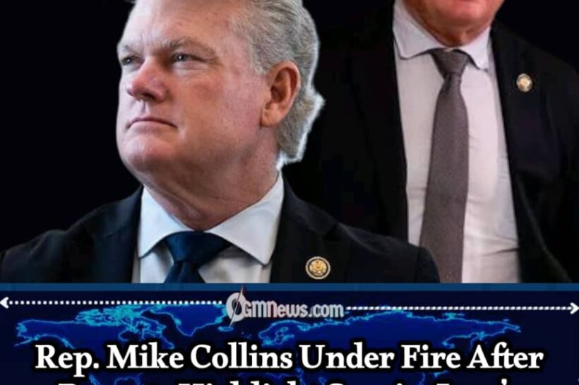 WHITE NATIONALISM: MIKE COLLINS FACES SENATE RACE PRESSURE AFTER REPORTS HIGHLIGHT SON-IN-LAW’S CONTROVERSIAL VIEWS