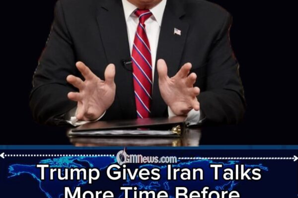 Trump Hits the Pause Button: White House Gives Iran Talks “Some Space” While the World Watches the Clock