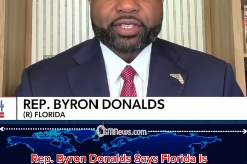 Rep. Byron Donalds Declares Florida “The Best State in America” — Is He Selling Sunshine or a Political Dream?