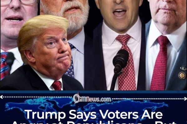 Trump Says Voters Are Frustratingly Angry at Republicans, Not Him, as GOP Heads Toward a Midterm Reality Check