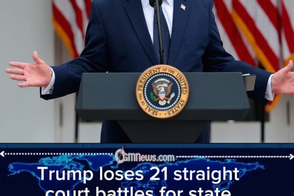 Courtroom Explosive Scoreboard Hits 21-0 as Trump’s Voter Roll Quest Keeps Running Into the Constitution