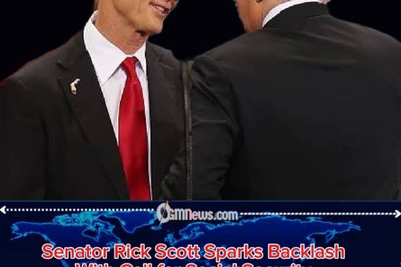 Senator Rick Scott Says Republicans Must Cut Social Security and Medicare, Sparks National Outrage