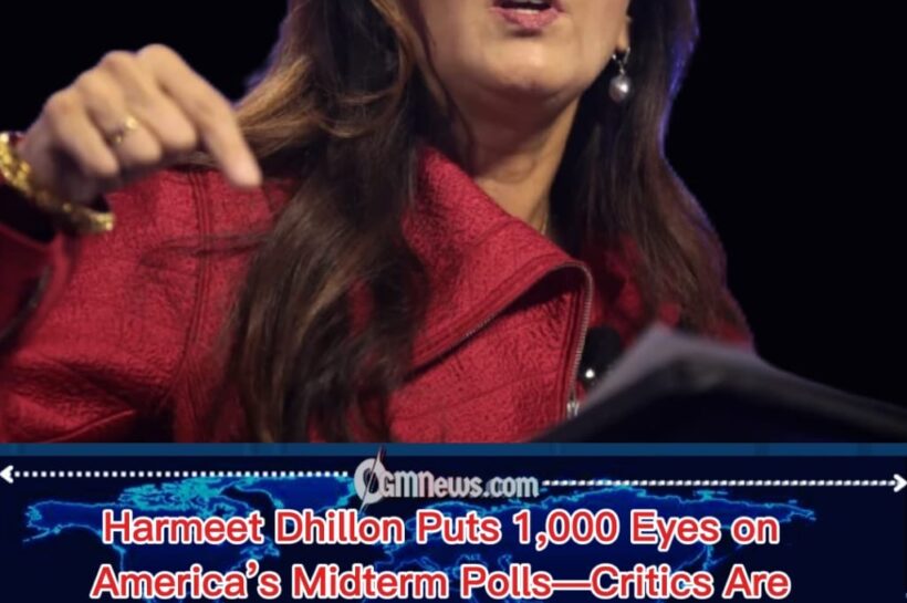Harmeet Dhillon Unveils Massive DOJ Election Monitoring Plan as 1,000 Monitors Head to Midterms