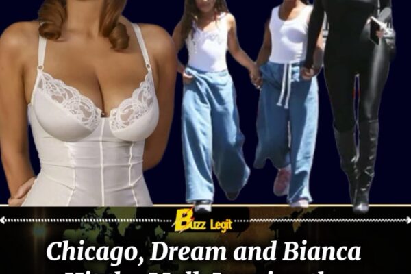 BIANCA CENSORI ENTERS ‘KARDASHIAN KID DUTY’ AS MALL RUN WITH CHICAGO AND DREAM TURNS HEADS