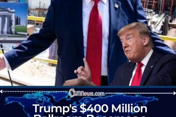 Trump's $400 Million White House Ballroom Hits Legal Wall as Taxpayer-Funding Debate Gets Even Bigger