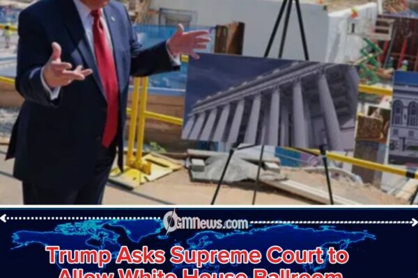 Trump’s $400 Million Ballroom Battle Showdown: Supreme Court Asked to Let White House Construction Continue