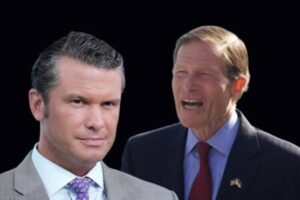 Blumenthal Criticizes Hegseth Over Reports of Sailors Going Overboard