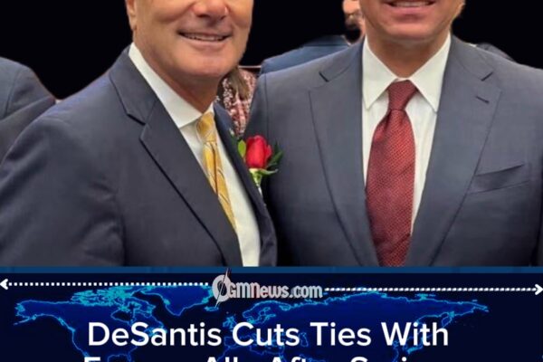 Florida Political Fallout: DeSantis Suspends Former Ally After Arrest on Child-Sex Abuse Charges