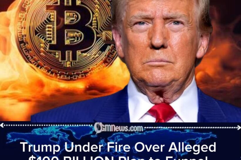 Trump’s $100 BILLION Crypto Scheme Sparks Fury as Critics Warn Taxpayers Could Bail Out Bitcoin Rich