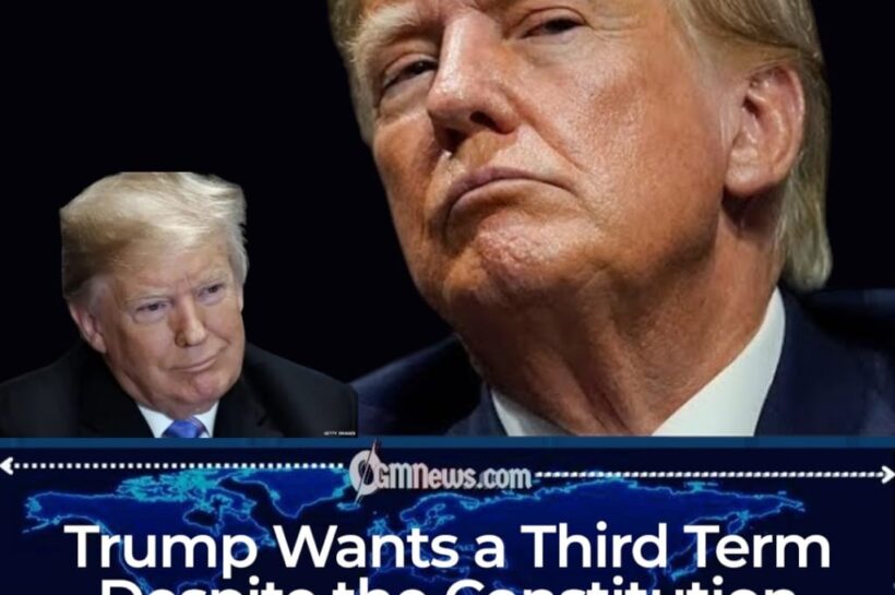 Donald J. Trump Says He Would “Love” to Run Again in 2028, Setting Up a Constitutional Showdown Before the Ballot Even Exists