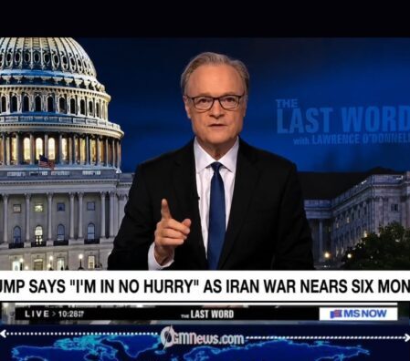 Lawrence O'Donnell Torches Trump's “No Schedule” Presidency as the Oval Office Becomes the Punchline