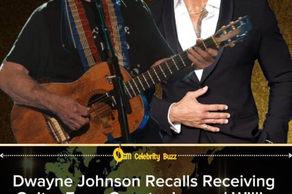 Dwayne Johnson Got His First Guitar From Willie Nelson Dwayne Johnson has revealed that country legend Willie Nelson gave him his first guitar as a birthday gift, but The Rock jokingly admits his playing cannot come close to Nelson's legendary skills. Read the full story in the comments. #DwayneJohnson #WillieNelson Adebimpe Bolaji at Buzz Legit.