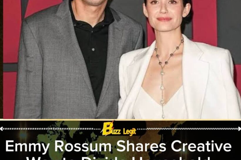 Emmy Rossum Reveals She and Husband Sam Esmail Use a Card Deck to Divide Housework and Parenting Responsibilities