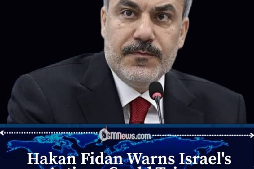 Hakan Fidan Says Peace Is Not Israel's Priority