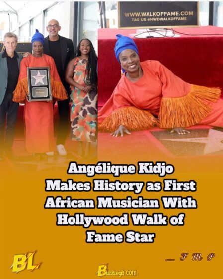 Angélique Kidjo Gets Her Hollywood Star, and Africa Says: “Make Room!”Introduction