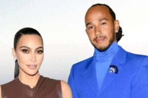 Kim Kardashian Turns Up the Romance Volume as Lewis Hamilton Appears to Enter the Kardashian Photo Universe