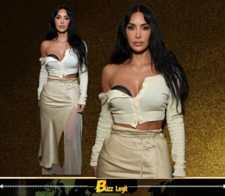 Kim Kardashian Shows Up for Humanity, Leaves Los Angeles Wondering Whether the Dress Code Was “Humanity” or “High Fashion”
