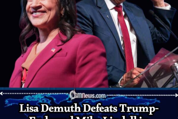 LISA DEMUTH'S VICTORY DEALT A BLOW TO TRUMP'S PICK