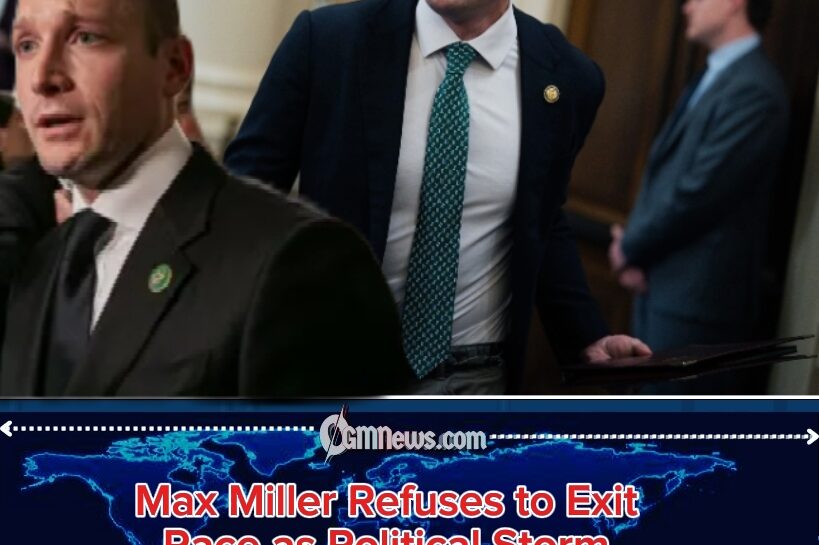 BALLOT BATTLE CONTINUES: MAX MILLER STAYS IN RACE AS CONTROVERSY REFUSES TO LEAVE THE CAMPAIGN TRAIL