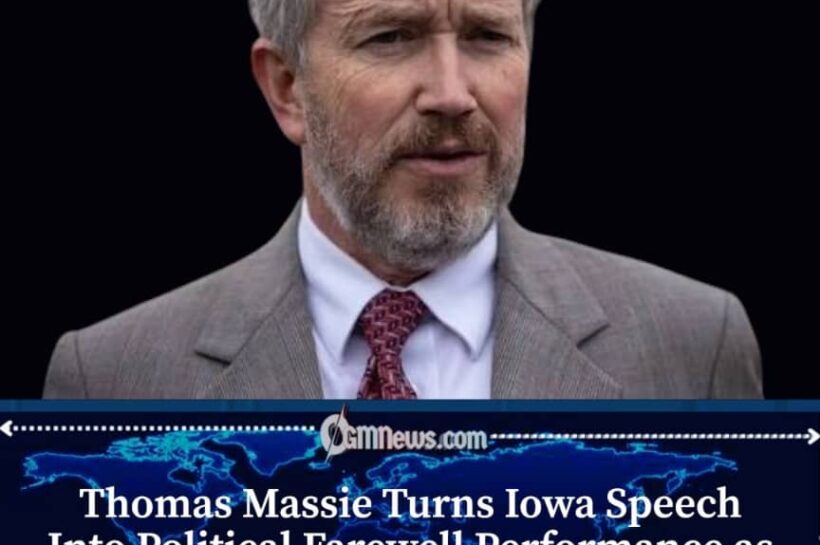 Massie Turns Iowa Speech Into Reflection on Primary Defeat