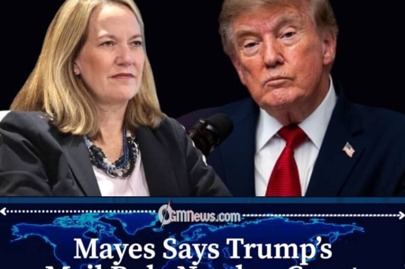 Mayes Challenges Trump Administration’s Restrictions on Mail-In Voting