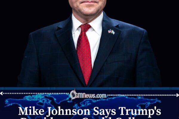 Mike Johnson Warns House Loss Could Hurt Trump's Presidency