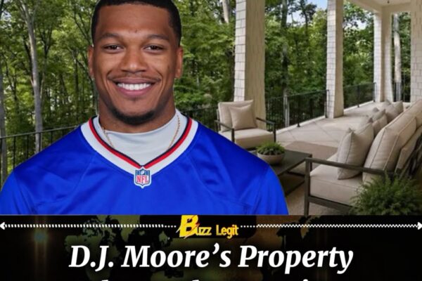 Bills WR D.J. Moore Says: Catch This Great Deal on My House — Luxury Listing Sparks Real Estate Buzz