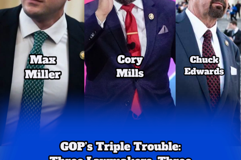 GOP’s Triple Trouble — Three GOP Lawmakers — Three Scandals, One Very Small House Majority