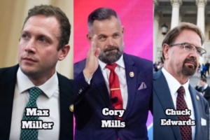 GOP’s Triple Trouble — Three GOP Lawmakers — Three Scandals, One Very Small House Majority
