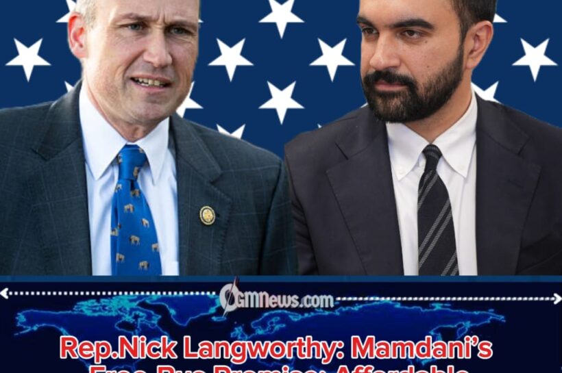 Rep. Nick Langworthy: Mamdani Wants Free Buses—But Who Will Pay for the Ride?