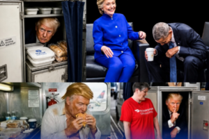 After Trump’s Great Air Force One Escape, the Meme Factory Has Gone Into Overdrive